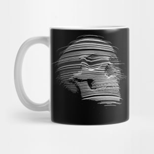 Glitch point skull Mug